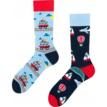 Pánská móda Cestovní Ponožky ToDo , vícebarevné bavlněné ponožky velikost 39-42