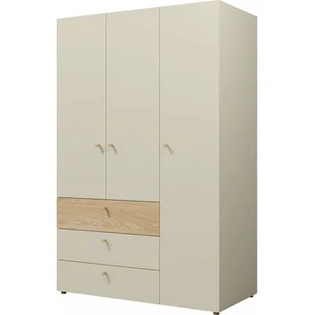 Šatní skříň Falco Skříň Yuva R1 béžová/dub