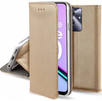Pouzdro na mobilní telefon Flipové pouzdro Hero Case pro realme Note 60 zlaté