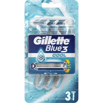 Holicí strojek Jednorázový holicí strojek Gillette Blue 3 ks