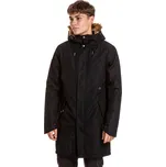 Meatfly pánská zimní bunda Lars Parka Black | Černá | Velikost M
