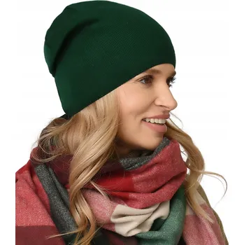 Čepice Alur Zimní čepice beanie zelená, univerzální velikost