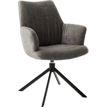Jídelní židle Jídelní otočná židle ARONA 1, antracitová