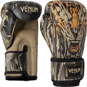 Boxerské rukavice Boxerské rukavice VENUM Tiger černo/oranžové 12oz