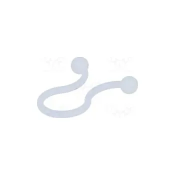 kabelová chránička Kabelové sponky 10,2÷12,7mm polyamid přírodní