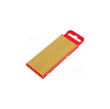 Stavebniny Kabelové značky pro kabely a vodiče 2÷2,8mm polyamid žlutá