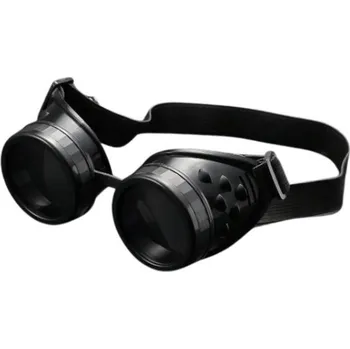 Sluneční brýle STEAMPUNK BRÝLE GOGGLE VINTAGE KULATÉ GOTICKÉ RETRO PÁRTY KARNEVAL COSPLAY