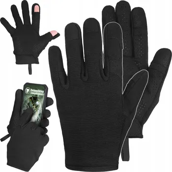 TAKTICKÉ STŘELECKÉ RUKAVICE OCHRANNÉ DOMINATOR GRIP TOUCH ČERNÉ XL