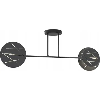 Emibig FRICK 2 BL Stropní Svítidlo / stropní svítidlo Ocel práškově lakovaná Černá 1