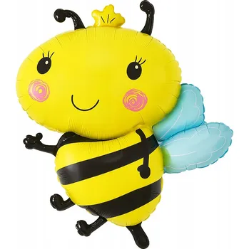 Balónek Fóliový balónek včelka, 70 × 89 cm.