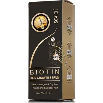 Vlasová regenerace Sevich Sérum pro růst vlasů Biotin Zastavuje vypadávání vlasů 30 ml