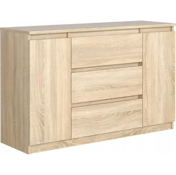 Komoda Komoda Meble Masztalerz 120 x 39 x 78 cm dub Sonoma matná