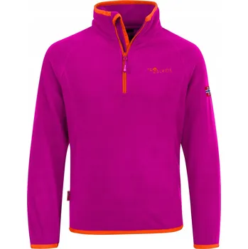 Chlapecká mikina Dětská mikina Trollkids polyester růžová velikost 92 (87 - 92 cm)