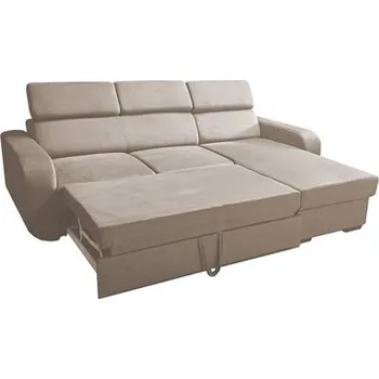 Sedací souprava ELIZA rohová - UNI - sedací souprava látka MANILA 02 - béžová (2F+OTM=2BALÍKY) - kolekce "E" (D) (K250) NOVINKA