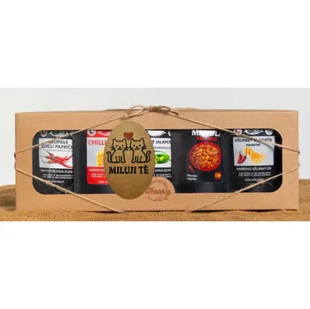 Dárková krabička Křupavý Pikantní MIX 5ks miluji Tě (Křupavý Pikantní MIX 5ks miluji Tě)