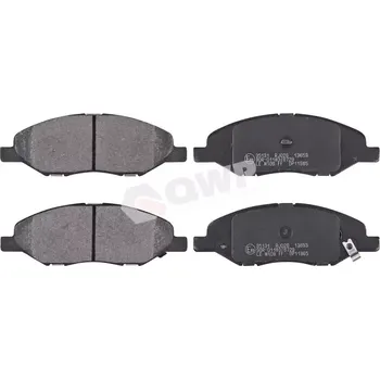 Brzdová destička QWP Sada brzdových destiček QWP WBP1307