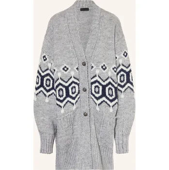 Dámský svetr Liu Jo Dámský Pletený Kardigan S Třpytivou Přízí, šedá /...