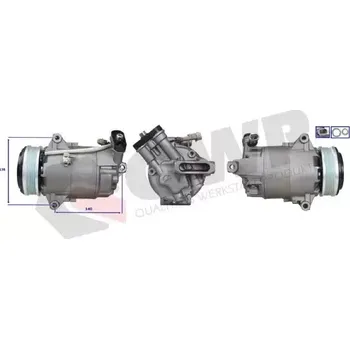 Kompresor klimatizace QWP Kompresor klimatizace QWP WCP139R + DOPRAVA ZDARMA!