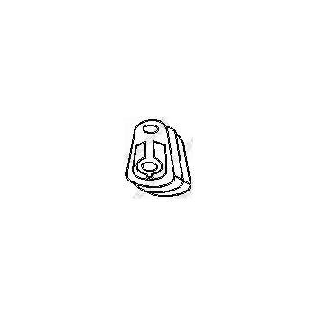 QWP Zarážka tlumiče výfuku QWP WEX9192