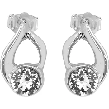 Módní doplněk JSB bijoux s.r.o. Náušnice puzety z bižuterní slitiny jeden krystal Swarovski Crystal