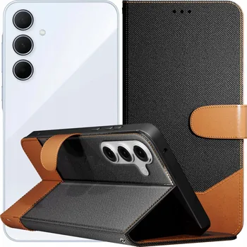 Pouzdro na mobilní telefon Flipové pouzdro Hello Case pro Samsung Galaxy A52 5G, černé