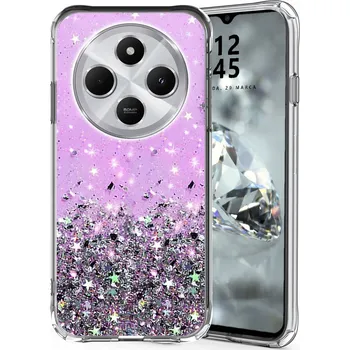 Pouzdro na mobilní telefon Zadní Kryt BBE CASE pro Xiaomi Redmi 14C fialový