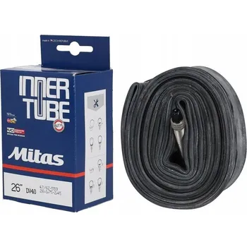 Duše na kolo Duše 26x1.75-2.45 (47/62-559) MITAS česká, ventil DV 40mm (galuskový)