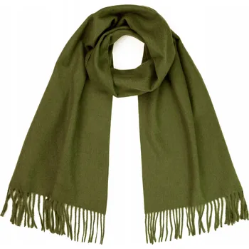Šála Szaleo zelený šál 200 cm - dámský