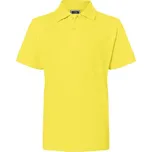 James & Nicholson (Daiber) Dětská polokošile JN070k - Žlutá | XL