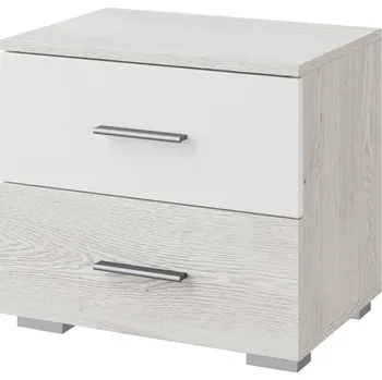 Noční stolek ESTEVAN noční stolek, bílá / light artwood