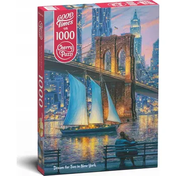 Puzzle Puzzle Cherry Pazzi 1000 dílků. Sen pro dva v New Yorku