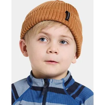 Čepice Dětská zimní čepice Didriksons Bus beanie 2 almond tree obvod hlavy 52-56 cm
