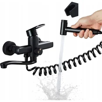 Vodovodní baterie Bateria kuchenna nástěnná Bedee BATERIA černá