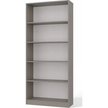 Knihovna Falco Knihovna Malvína 80 šedá jíl