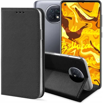 Pouzdro na mobilní telefon Flipové pouzdro Hello Case pro Xiaomi Redmi Note 9T černé