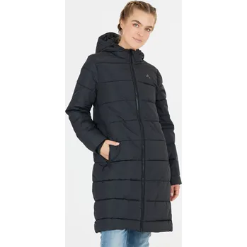 Dámský kabát Dámský zimní prošívaný kabát s membránou Whistler Amaret Černý, velikost 38