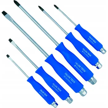 Šroubovák Šroubováky k úderovému utahování SilverTools sada 6 kusů s magnetickým hrotem