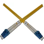 Optický patchkabel duplexní, LC-LC 9/125um SM, 2m, OS2