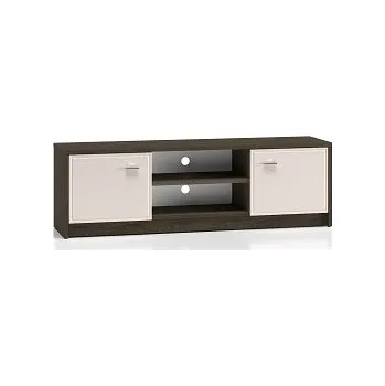 Televizní stolek ADARE 06- televizní stolek 2D,lamino DUB WINDMILL TMAVÝ/ KAŠMÍR LESK MDF (ML) (AVANTE 06=2BALÍKY) (K150)NOVINKA