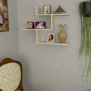 police OMUTA závěsná police, javor