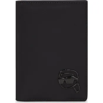 Peněženka POUZDRO NA PAS KARL LAGERFELD K/IKON NYLON PASSPORT HOLDER BLACK