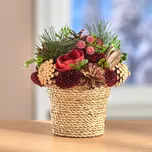 Podzimní aranžmá 18,5 x 18,5 x 17 cm