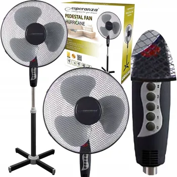 Domácí ventilátor Ventilátor cirkulátor Esperanza EHF001KE černý
