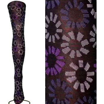 Podprsenka Vzorované Punčocháče Calzamia 60den multicolor FF/04G velikost 2/3