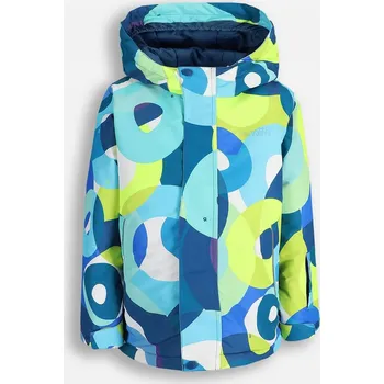 Chlapecká zimní lyžařská bunda s kapucí Teplá 122 Lemon Explore ZL5