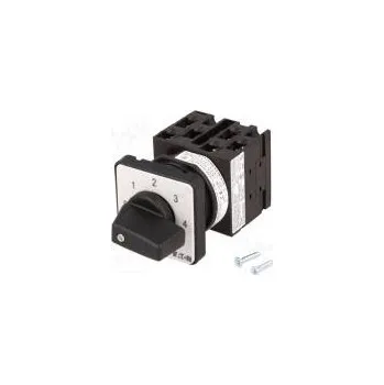 Elektroinstalační materiál Přepínač vačkový vícepolohový Stab.pol 7 20A 0-1-2-3-4-5-6