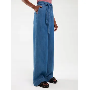 Dámské džíny BIG STAR DÁMSKÉ DŽÍNY WIDE S PÁSKEM MODRÉ JULII 312 W26 L30