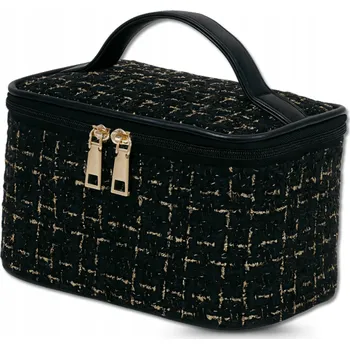 Kosmetická taška Kosmetická taštička EdiBazzar VODĚODOLNÁ CESTOVNÍ DO KABELKY tašky KOSMETICKÁ TAŠTIČKA černá