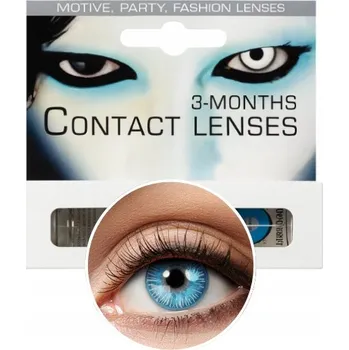 Kontaktní čočky ČTVRTLETNÍ ČOČKY ICE WALKER HALLOWEEN