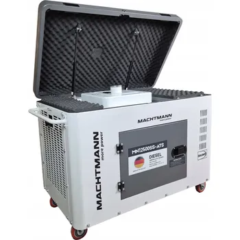 Elektrocentrála Přenosný třífázový generátor proudu Machtmann 10000 W na naftu